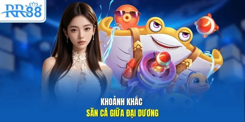 Khoảnh khắc săn cá giữa đại dương